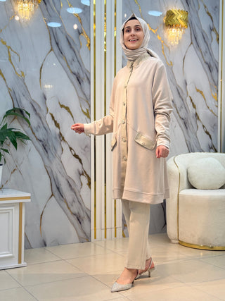 LARCH FİTİLLİ OYSHO DERİ GARNİLİ GİY ÇIK (KAP) 1068