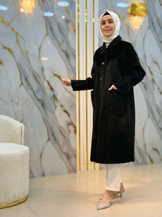 PUANE ANGORA RAHAT ASTARSIZ KABAN 15220