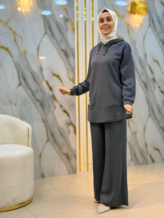 NY MEHLİKA KAPİŞONLU CİMALI 2'Lİ TAKIM 30302