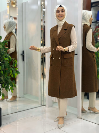 NY MEHLİKA KUZU YELEK 7896