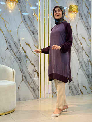 AYŞE AKAY KUPRA DETAY OYSHO TUNİK 1012