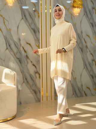 KADO KAZAĞAYI DESENLİ TRİKO TUNİK 2725537