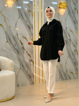 NY MEHLİKA KUZU GÖMLEK (CEKET) 5355