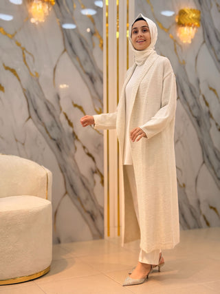 NY MEHLİKA SİM VE TAŞ İŞLEMELİ HIRKA 2794