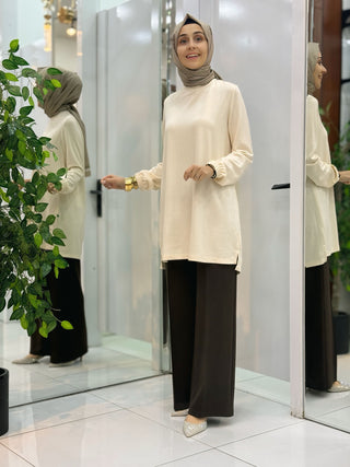 LARCH CİMALI BOL PAÇA OYSHO PANTOLON 1070