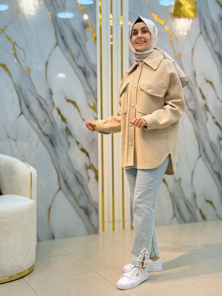 İKOLL KAŞE SHACKET (GÖMLEK-CEKET) 33740