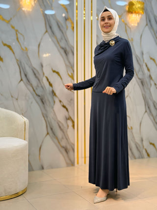 İKOLL TASARIM PİKE ETEKLİ TAKIM 16714