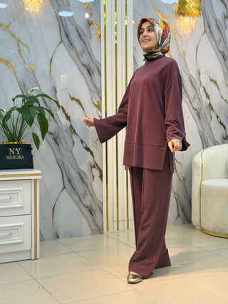 PUANE KOLLARI YIRTÇMAÇLI PİKE TAKIM 14457