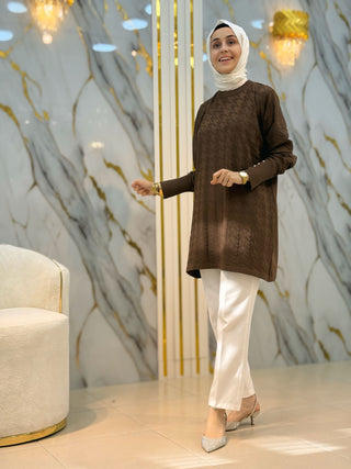 KADO KAZAĞAYI DESENLİ TRİKO TUNİK 2725537