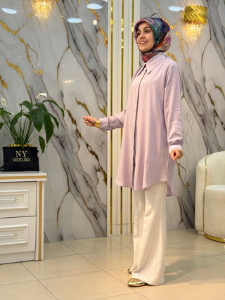 AYŞE AKAY MODA TENCEL GÖMLEK 5103