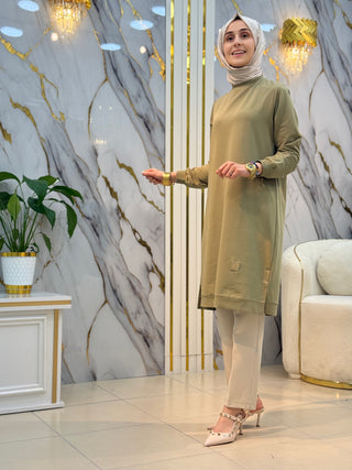 KADO BASIC UZUN TUNİK 7194