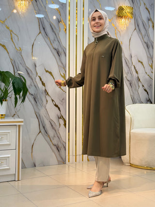 KADO DİK YAKA FERMUARLI LİNDA TUNİK 251491