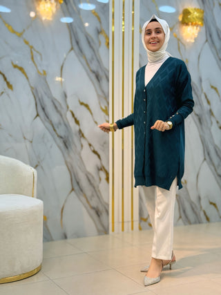 NY MEHLİKA BAKLAVA DESEN HIRKA 3290