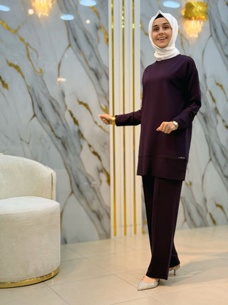 LARCH PANTOLONU CİMALI İKİ İP ELMAS KUMAŞ TAKIM 1083