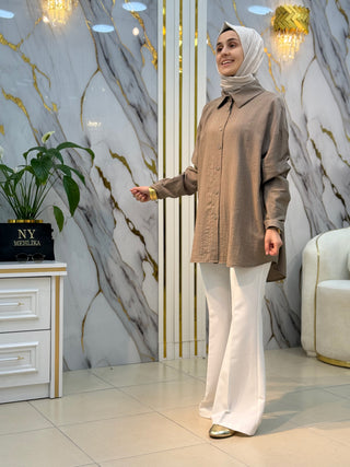 KADO OVERSİZE GÖMLEK 262244