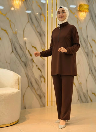 KADO DİK YAKA FERMUARLI 2'Lİ TAKIM 257276