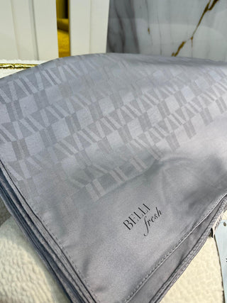BELLİ ARMINE  GEOMETRİK DESEN SAFİR ŞAL 1