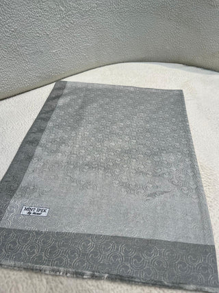 HİNT İPEK MONOGRAM ŞAL 1087