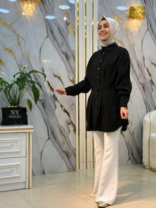 EYLÜL BELİ PENSLİ TWİST TUNİK 2126