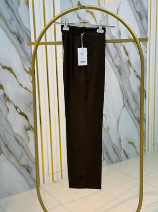 LARCH CİMALI KLASİK PAÇA DOBLE KREP PANTOLON 1088