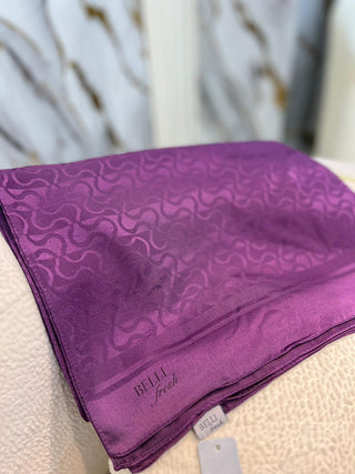 BELLİ DALGA ARMİNE DESEN FRESH GREEN ŞAL 4