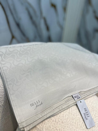 BELLİ DALGA ARMİNE DESEN FRESH GREEN ŞAL 4