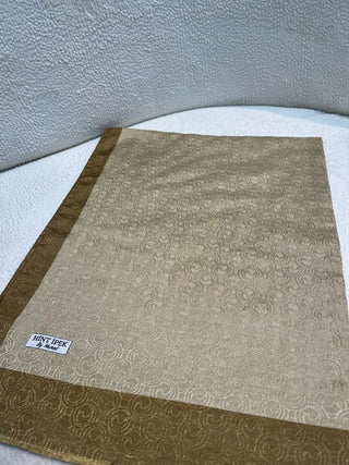 HİNT İPEK MONOGRAM ŞAL 1087