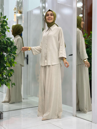 MEHLİKA KETEN 2'Lİ TAKIM 3457