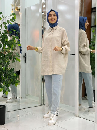 NEFİSE LONDRA BASIC GÖMLEK 250260