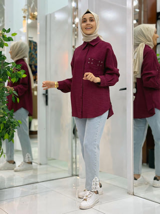 SOUL OF BASİC CEPLİ GÖMLEK 32250