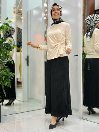 YARİŞ ŞİFON ETEK 3342