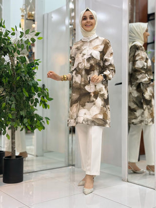 ARMİNE TREND FERMUARLI TUNİK 25YT438