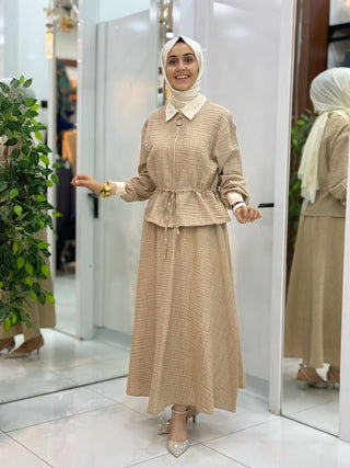 PUANE TASARIM ETEKLİ TAKIM 14330