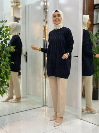 MEHLİKA SOĞUK İP TUNİK 3174