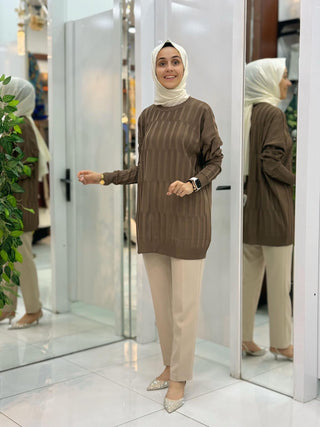 MEHLİKA SOĞUK İP TUNİK 3174