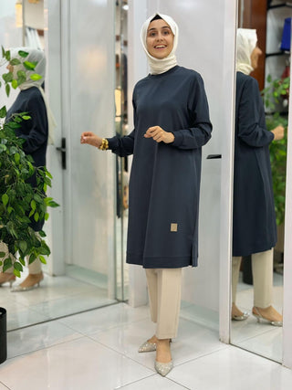 KADO BASIC UZUN TUNİK 7194