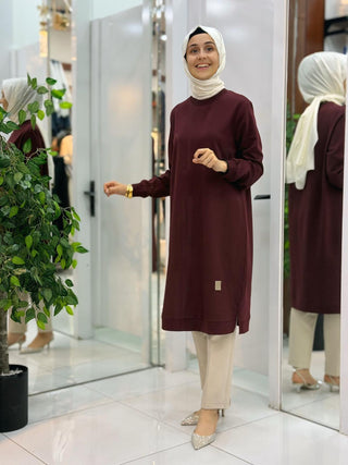 KADO BASIC UZUN TUNİK 7194