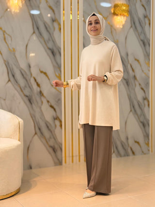 LARCH CİMALI CEPLİ BOL PAÇA OYSHO PANTOLON 7010