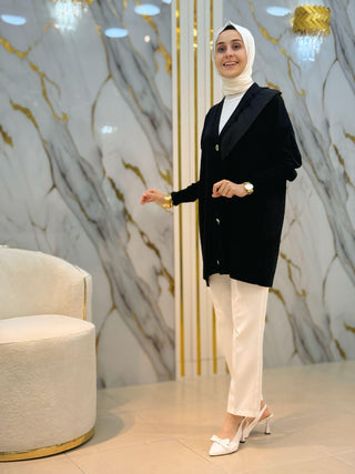 NY MEHLİKA TÜL FIRFIRLI HIRKA 0243