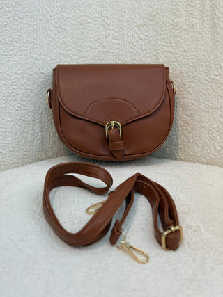 NY MEHLİKA KAPAKLI DERİ ASKILI ÇANTA 3011