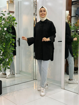 PUANE BASIC CEPLİ GÖMLEK 10688