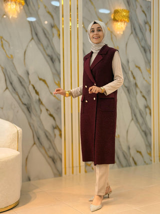 NY MEHLİKA KUZU YELEK 7896