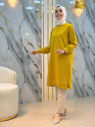 AYŞE AKAY 100 CM TUNİK 9633