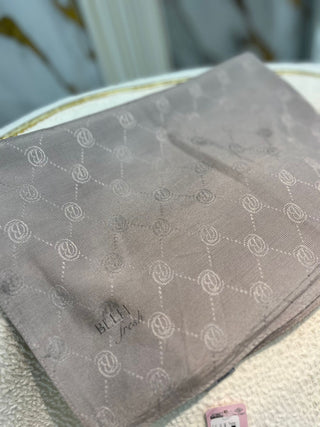 BELLİ ARMİNE FRESH MONOGRAM ŞAL 3