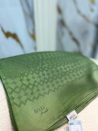 BELLİ ARMİNE ZİGZAG DESEN FRESH SAFİR ŞAL 2