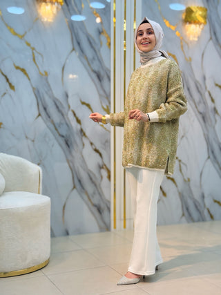 LARCH CİMALI İSPANYOL PAÇA OYSHO PANTOLON 1010