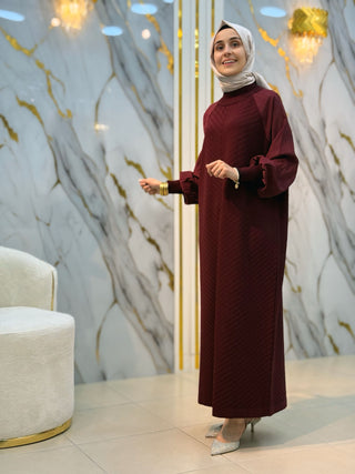 NY MEHLİKA KUPRA DETAY SOĞUK İP ÖRME ELBİSE 141866