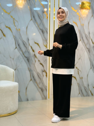 PUANE YARIM FERMUARLI İÇLİK DETAYLI 2'Lİ TAKIM 14438