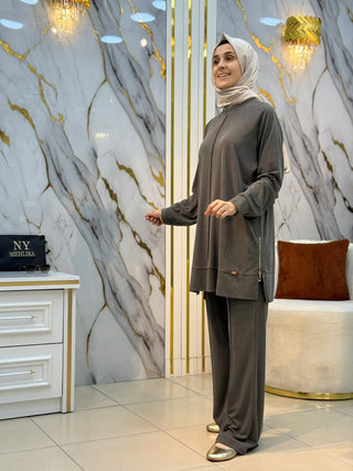 NY MEHLİKA YANI FERMUARLI PİKE TAKIM 1030